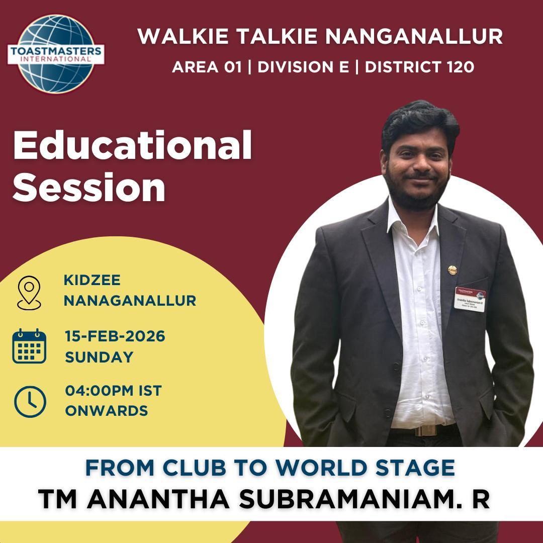 Contest educational session.