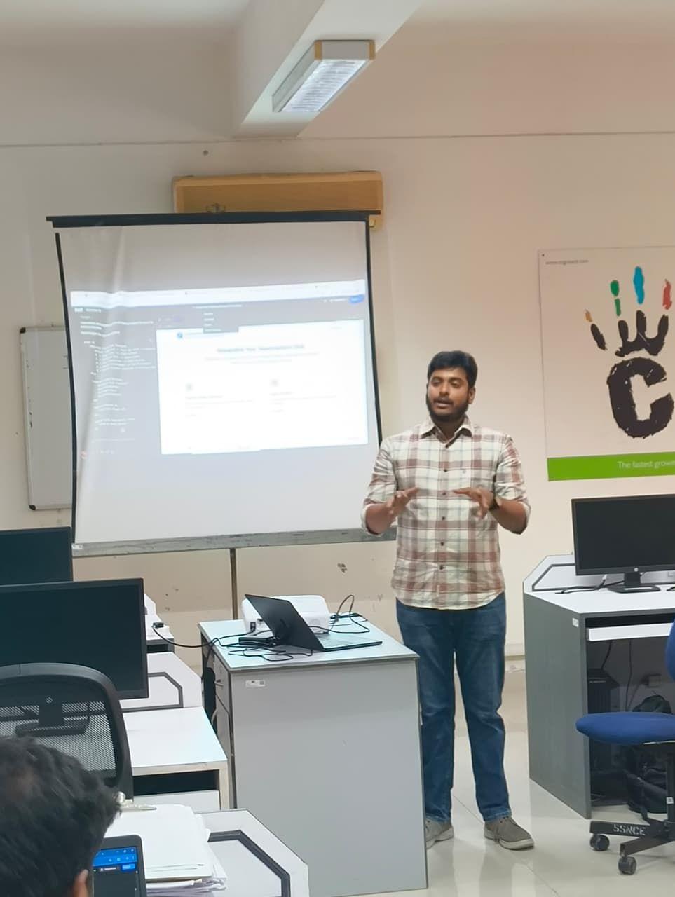 Conducting a GenAI Workshop.