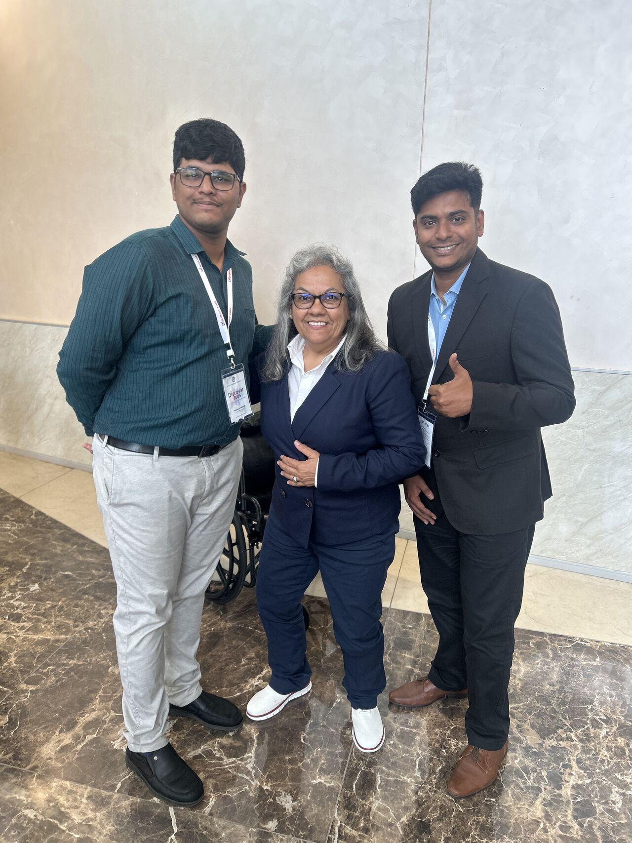 Connecting with the 2025 World Champion of Public Speaking.